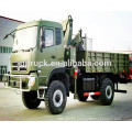 CNG Dongfeng-Militär-LKW / weg vom LKW / 6 * 6 Dongfeng-Militärfracht-LKW / Militärkipplaster / Militärkipper